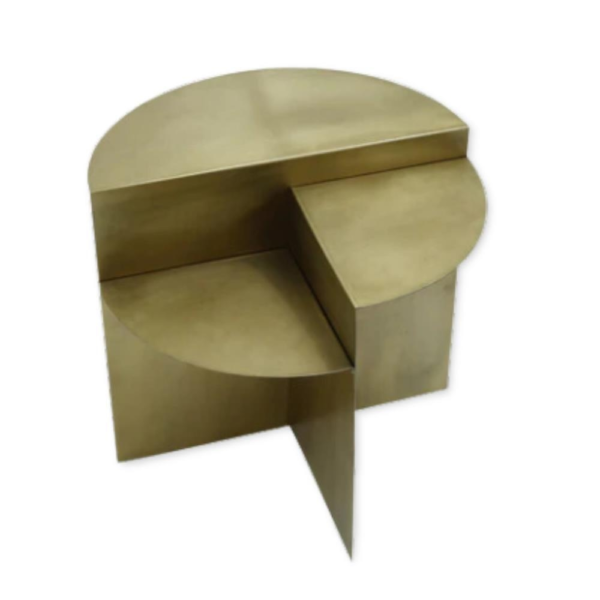 PTMD bijzettafel Loki goudkleurig 50 cm