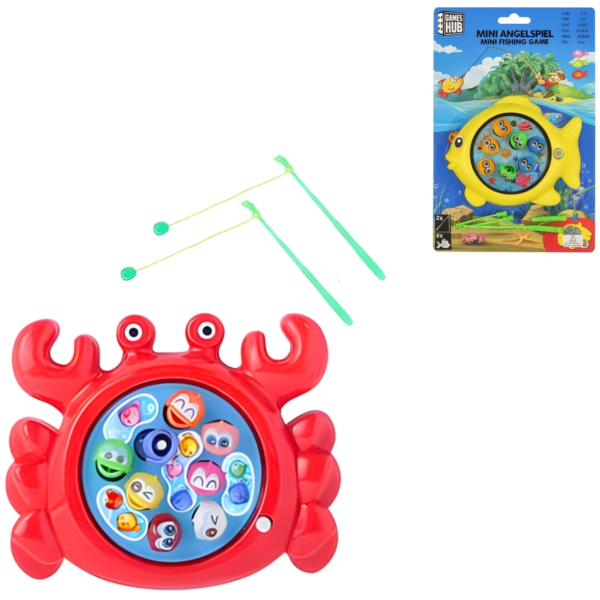 Mini Visspel magnetisch 2 assorti