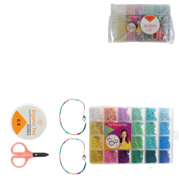 DIY kralenset 24 kleuren