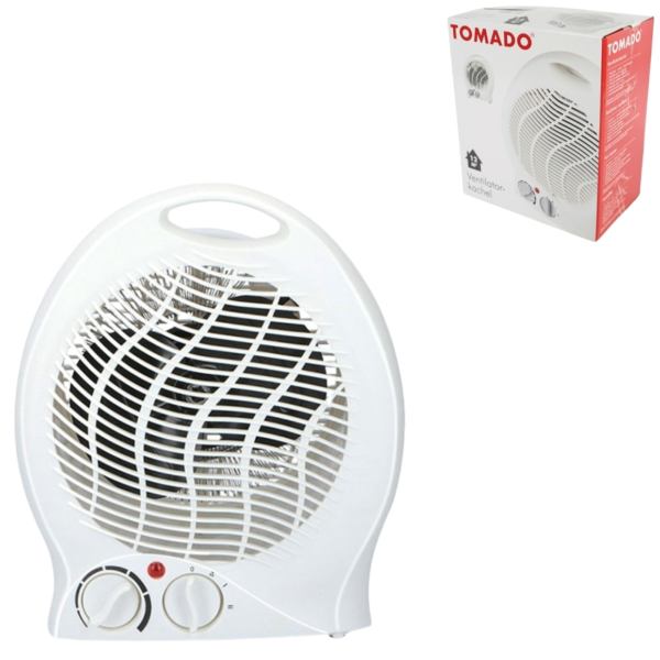 Tomado ventilator kachel wit 2000W