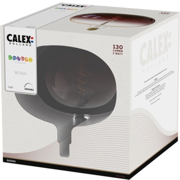 Calex lamp LED Boden 5W E27 bruin 22 cm