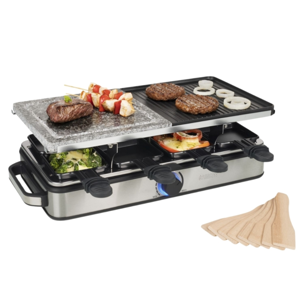 Princess steen en grill Deluxe raclette 1400W