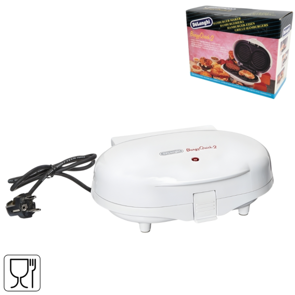 DeLonghi Burgy Quick2 retro hamburger grill 700W