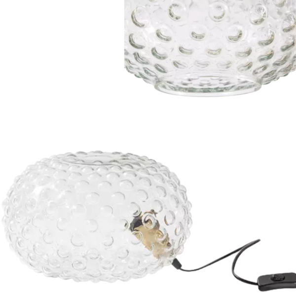 BePureHome tafellamp Soap glas 30 cm