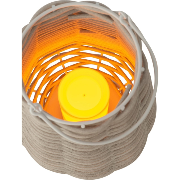 J-Line lantaarn LED op batterij outdoor 47 cm