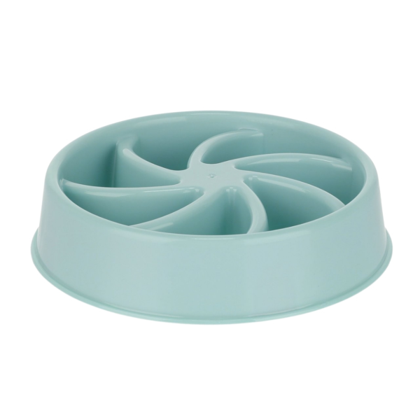 Relaxdays honden anti-schrok voerbak waaier blauw 20,5 cm