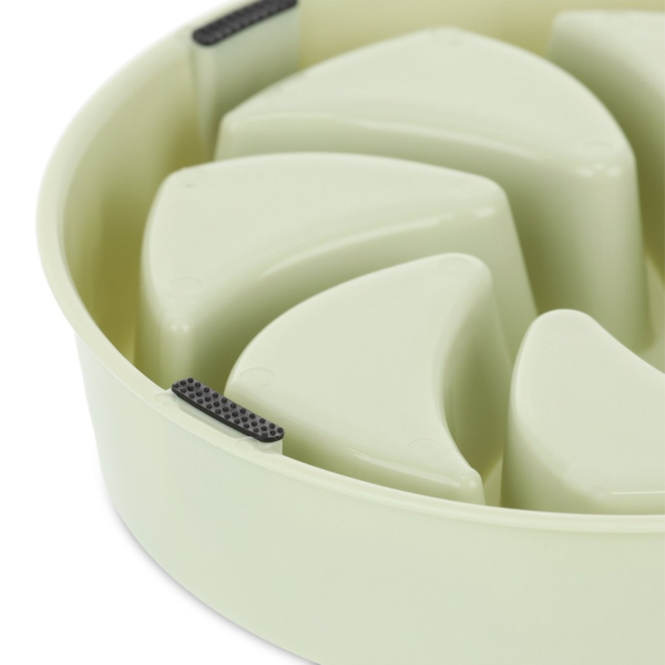 Relaxdays honden anti-schrok voerbak waaier groen 20,5 cm