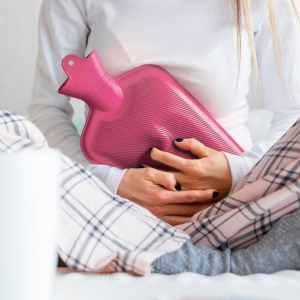 Relaxdays warmwater kruik roze 2 L