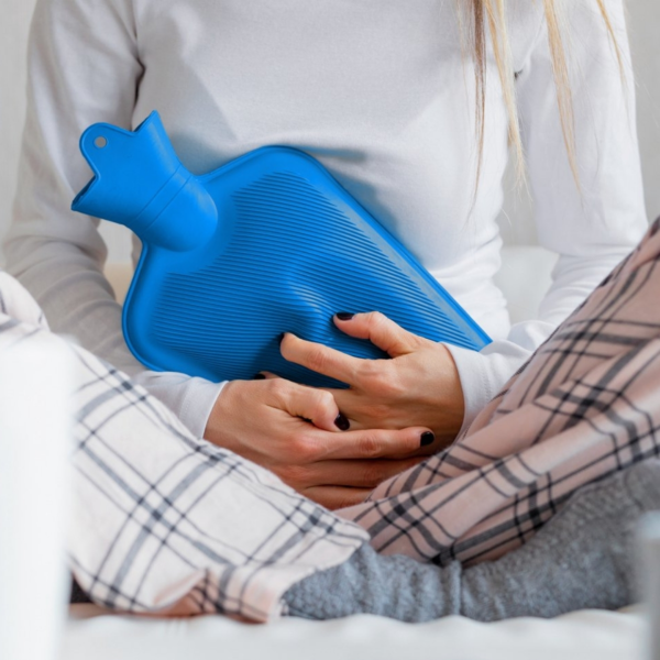 Relaxdays warmwater kruik blauw 2 L