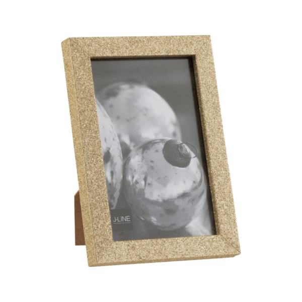 J-Line fotolijst glitter goudkleurig 10 x 15 cm