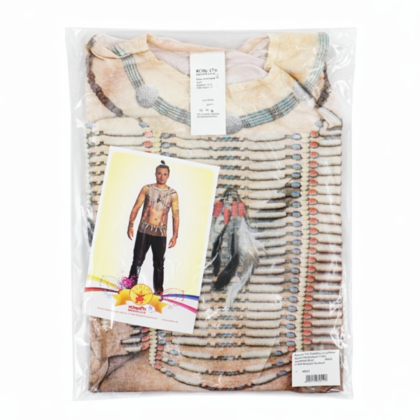 Kostuum Indiaan shirt volwassenen maat M