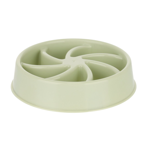 Relaxdays honden anti-schrok voerbak waaier groen 20,5 cm
