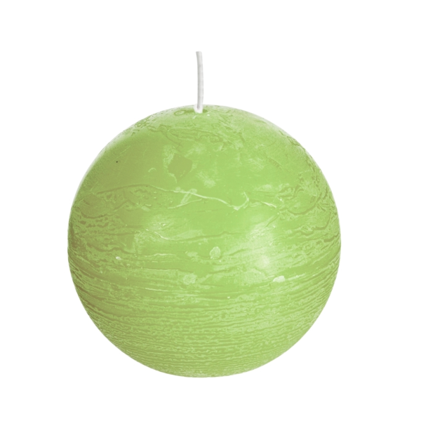 (R) Spaas bolkaars chalky green 8 cm