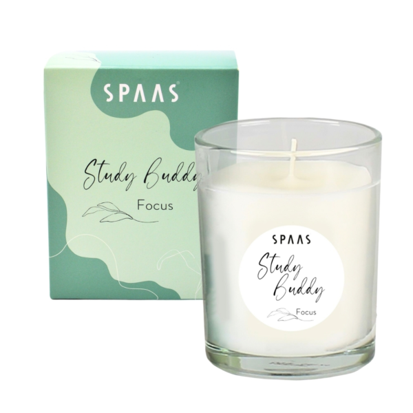 (R) Spaas geurkaars in glas Study Buddy Focus 9,5 cm