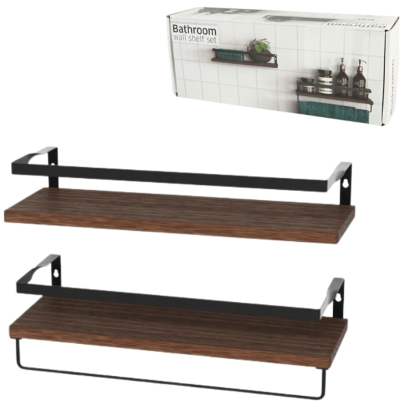 Gadgy wandplank 41 cm set van 2