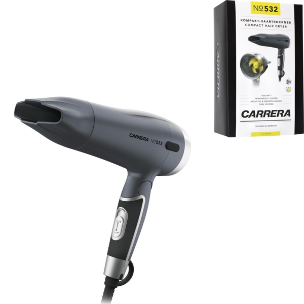 Carrera haardroger fohn inklapbaar 1600 watt
