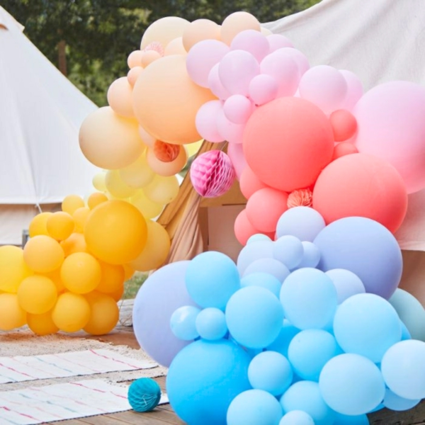 Ginger Ray ballonnen boog kit honeycombs 200 stuks