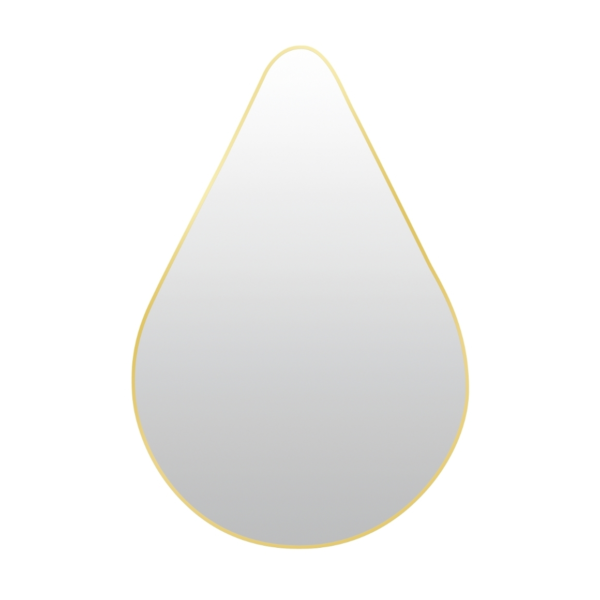 Len-Fra wandspiegel Riverside goudkleurig 50 x 75 cm