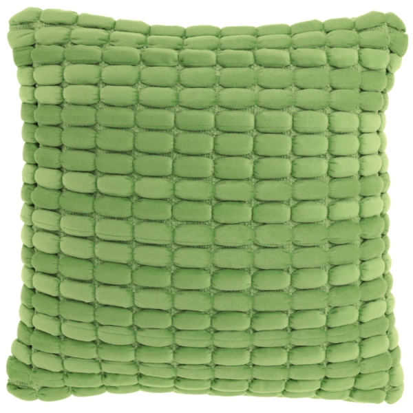 Unique Living kussen Kensi tea green 45 x 45 cm