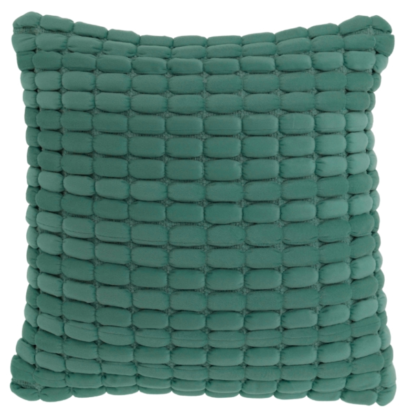 Unique Living kussen Kensi winter green 45 x 45 cm