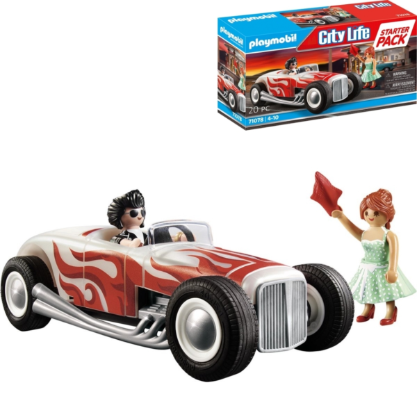Playmobil City Life Hot-Rod 20-teilig