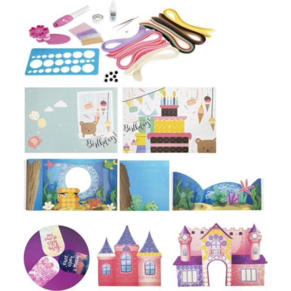 Grafix knutselset papier filigraan set