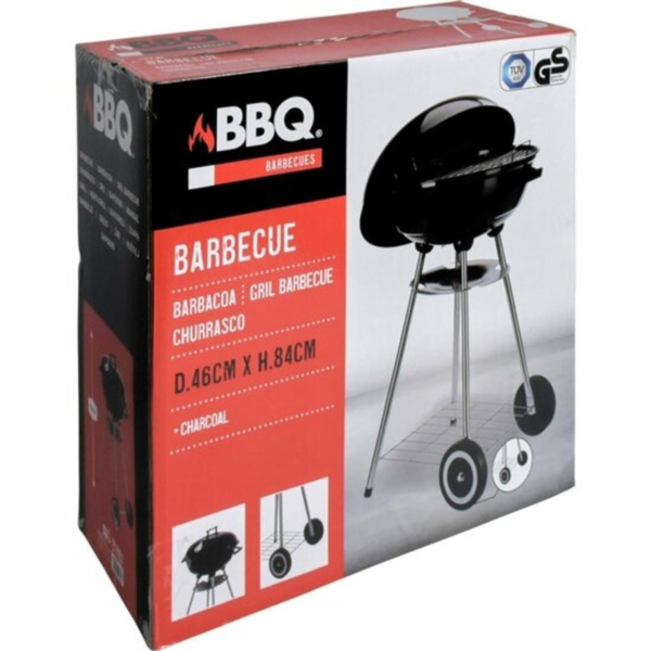 Houtskool BBQ op wielen 84 cm
