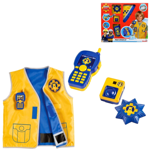 Fireman Sam politieset 2 in 1
