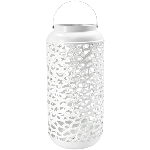 Noor Living windlicht wit 38 cm