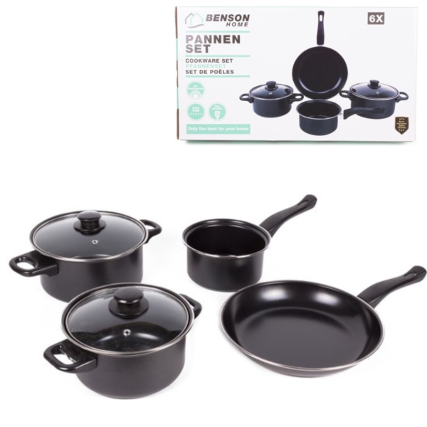 Benson pannenset 6-delig