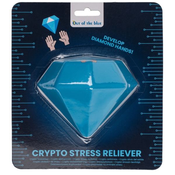 Out of the blue stressbal diamant 11 cm