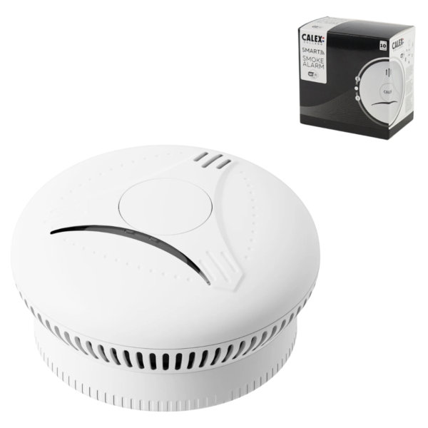 Calex Smart rookmelder wit 11 cm