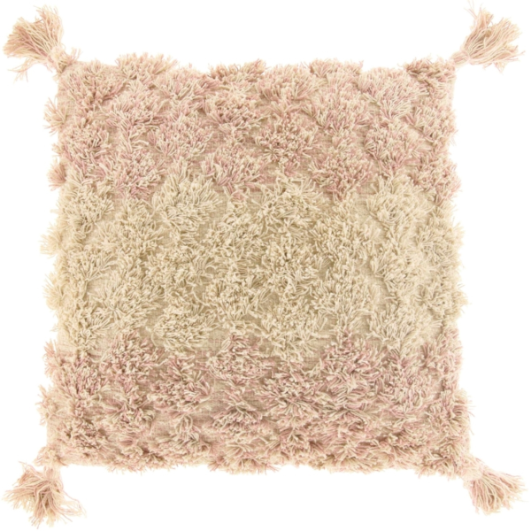 Unique Living Kussen Beira old pink 45x45cm