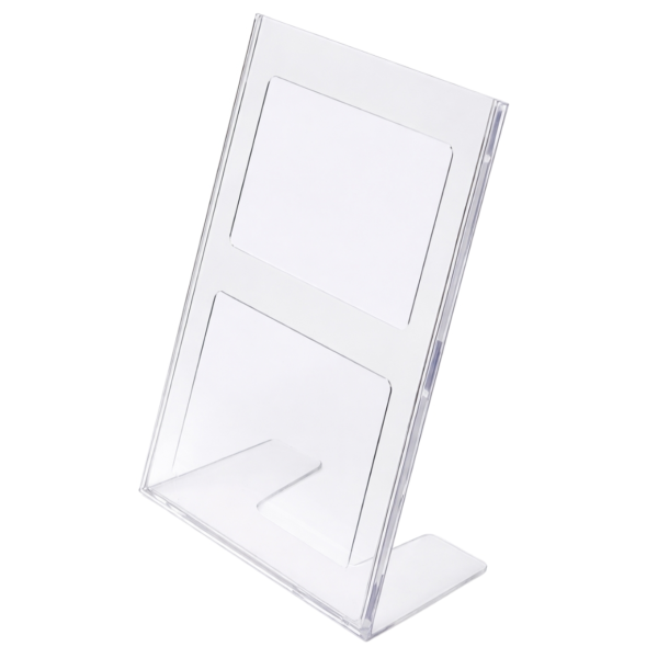 Scritto folderstandaard A4 transparant