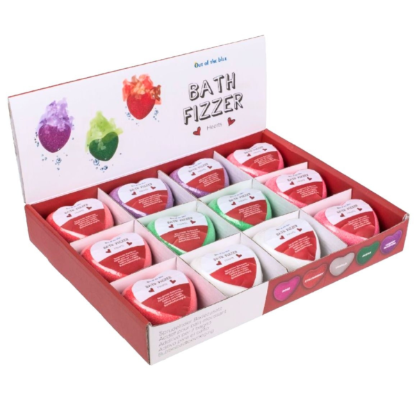 Out of the Blue bad bruisbal Heart 150 gr 5 assorti