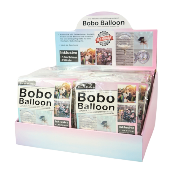 Bobo ballon vulbaar 40 cm