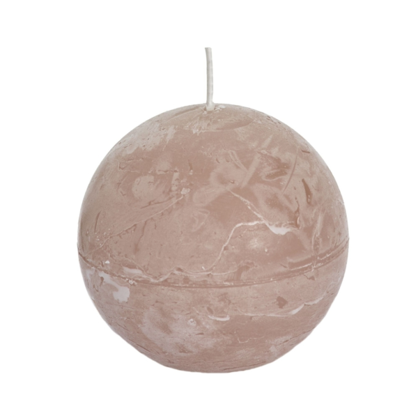 (R) Spaas bolkaars beige 8 cm