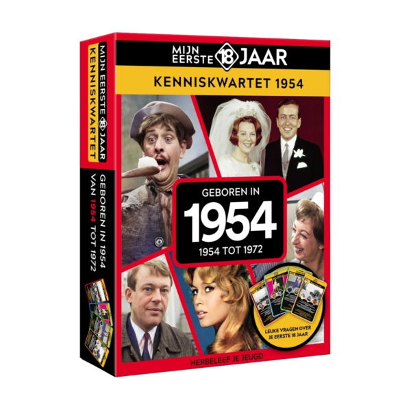 Mijn eerste 18 jaar kenniskwartet 1954 Nederland