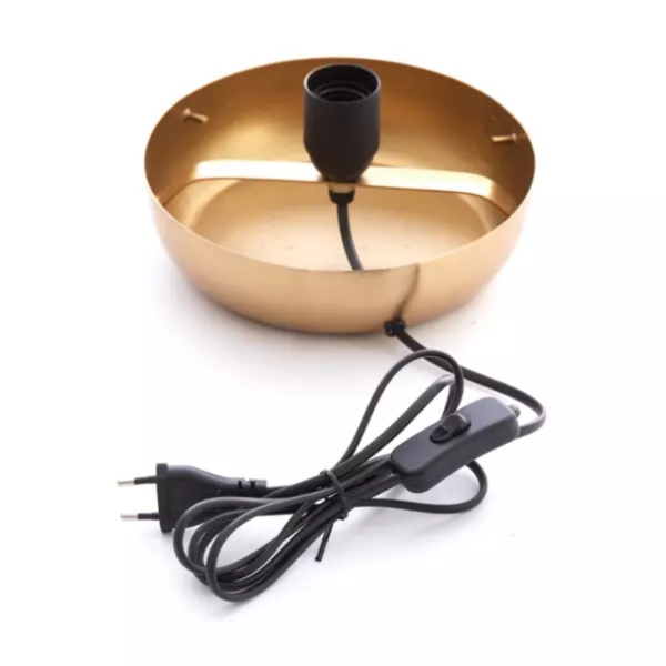 Light & Living tafellamp Cetara EU stekker groen 33 cm