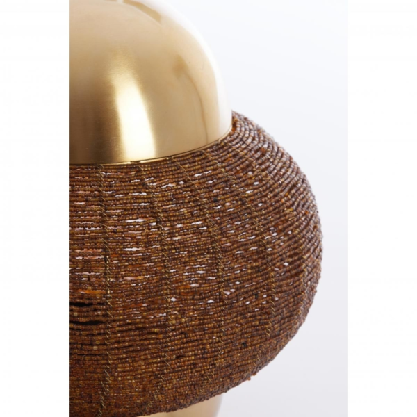 Light & Living tafellamp Cetara EU stekker bruin 33 cm