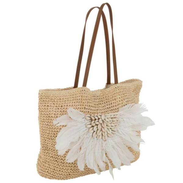 J-Line strandtas schelpen 49 cm