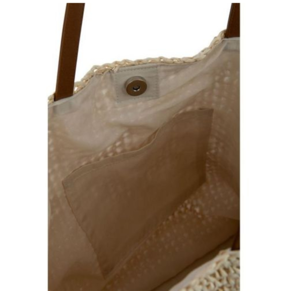 J-Line strandtas schelpen 49 cm