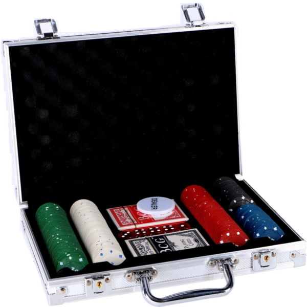 Pokerset in koffer 200-Delig