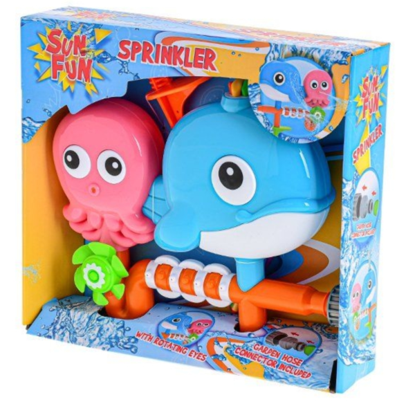 Sun Fun watersproeier oceaan dieren 36 cm