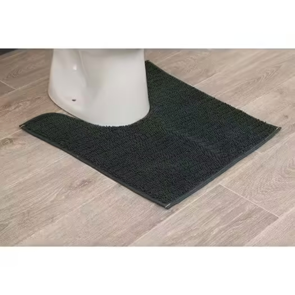 WC mat groen polyester 45 x 50 cm