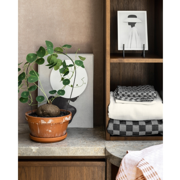 Vtwonen tafelkleed Square zand/beige 150 x 250 cm