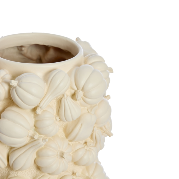 Light & Living vaas Pumpkin creme 33 cm