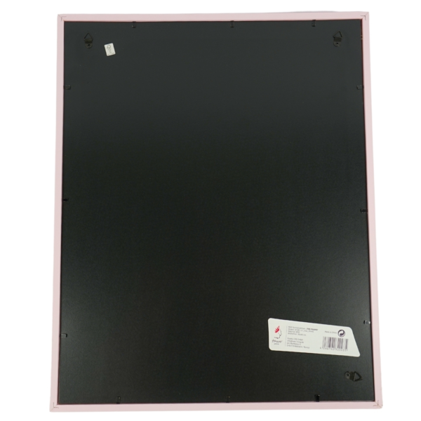Fotolijst met passe-partout roze 30 x 40 cm