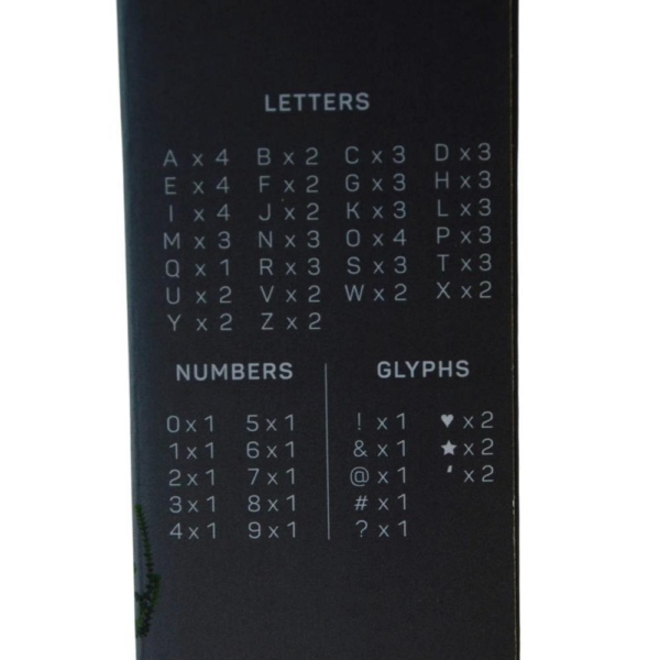 Gusta LED lightbox wit met 92 letters 50 cm