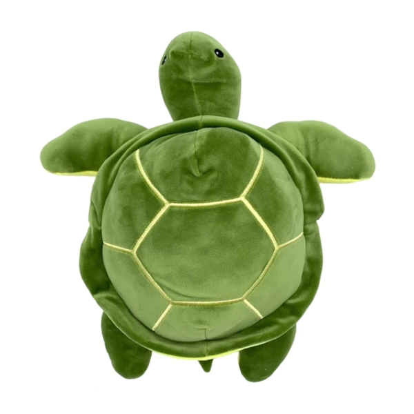 Knuffel schildpad groen 35 cm